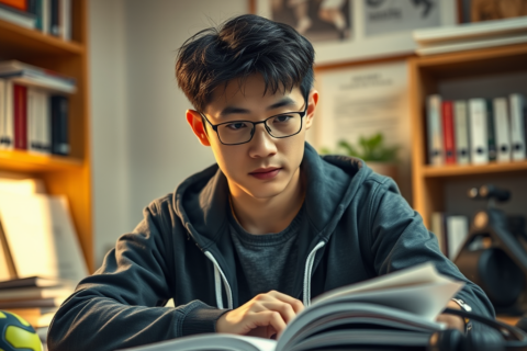 a-chinese-boy-undergraduate-studying-sports-science-degree