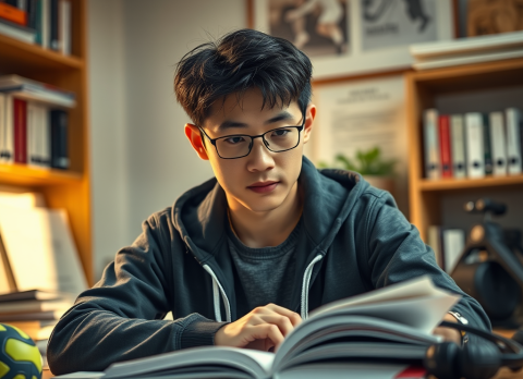 a-chinese-boy-undergraduate-studying-sports-science-degree